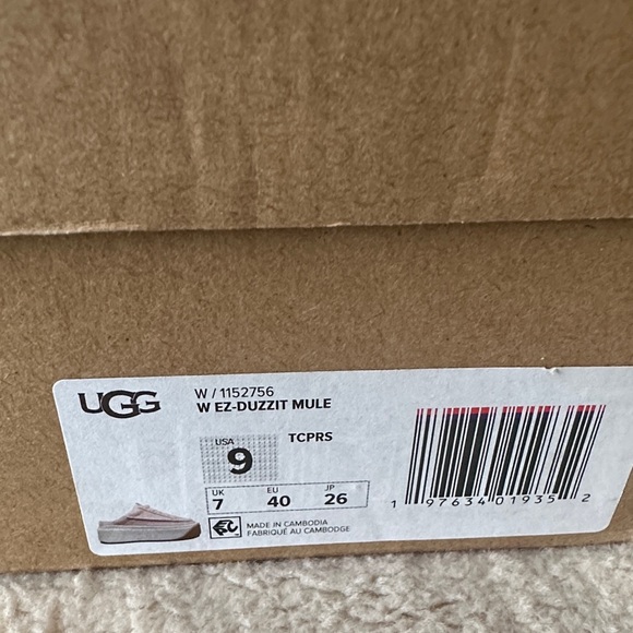 UGG Blush Pink Platform Sneakers - Picture 6 of 6